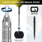 Harrows NX90 Parallel Quick Point Steel Tip Darts - 24gm - Image 5