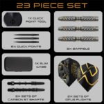 Harrows Opus Quick Point Steel Tip Darts - 24gm - Image 6