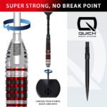 Harrows Ryan Searle Series 2 Quick Point Steel Tip Darts - 26gm - Image 6