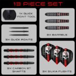 Harrows Ryan Searle Series 3 Quick Point Steel Tip Darts - 22gm - Image 6