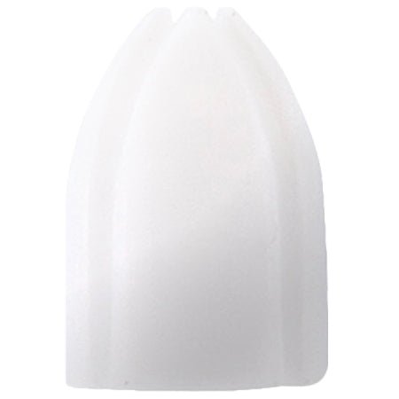 L-Style Shell Lock Rings 6 Pack - Milky White - Image 1