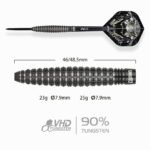 One80 Crocforce CF4 Steel Tip Darts - 23gm - Image 4