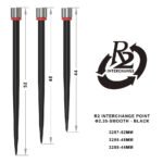 One80 R2 2.35 Smooth Interchange Points - 44mm Black - Image 2