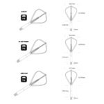 Shot Flight Deck Dart Flight & Shaft System - Kite Inbetween Black - Image 4