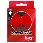 Shot Flight Deck Dart Flight & Shaft System - Standard Inbetween Red - Image 2