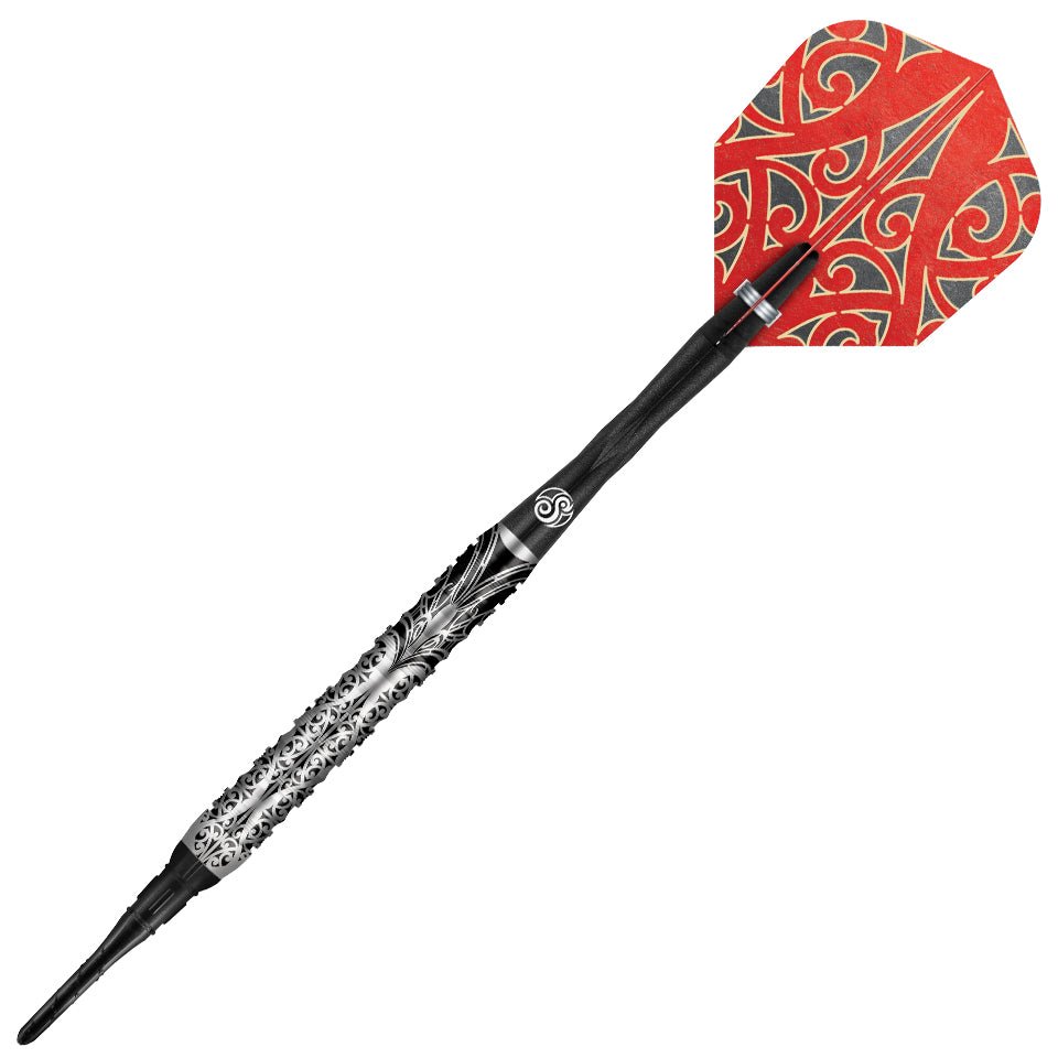 ShotWarriorTaiahaSoftTipDarts_01.jpg Shot Warrior Taiaha Soft Tip Darts - 18gm - Image 1