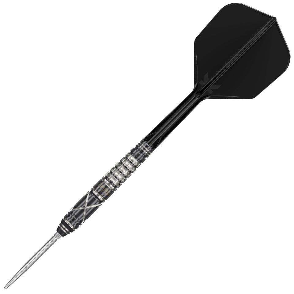 TargetBlackMarqueChaos2.0Steel_01.jpg Target Black Marque Chaos 2.0 Swiss Point Steel Tip Darts - 21gm - Image 1
