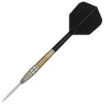 Target Black Marque Warrior Swiss Point Steel Tip Darts - 25gm