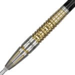 Target Black Marque Warrior Swiss Point Steel Tip Darts - 25gm - Image 2