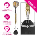 Target Bolide Envy 01 Swiss Point Steel Tip Darts - 22gm - Image 5