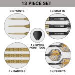 Target Bolide Envy 01 Swiss Point Steel Tip Darts - 22gm - Image 6