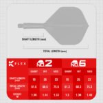Target Bolide K-Flex Flight System - No2 Short - Image 5