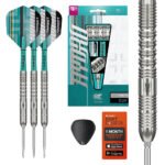 Target Hydro 01 Swiss Point Steel Tip Darts - 24gm - Image 3