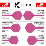 Target K-Flex Flight System - No6 Medium Neon Pink - Image 4