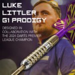 Target Luke Littler G1 Prodigy Swiss Point Steel Tip Darts -  23gm - Image 6