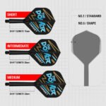 Target Phil Taylor K-Flex Flight System - No2 Intermediate - Image 5