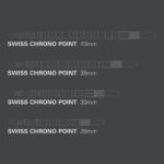 Target Swiss Chrono Steel Points - Black 26mm - Image 3