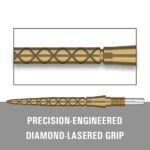 Target Swiss Storm Diamond Steel Points - Gold 26mm - Image 3