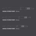 Target Swiss Storm Steel Points - Gold 35mm - Image 5