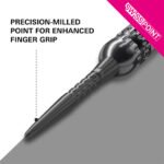 Target Swiss Storm Surge Steel Points - Black 30mm - Image 2