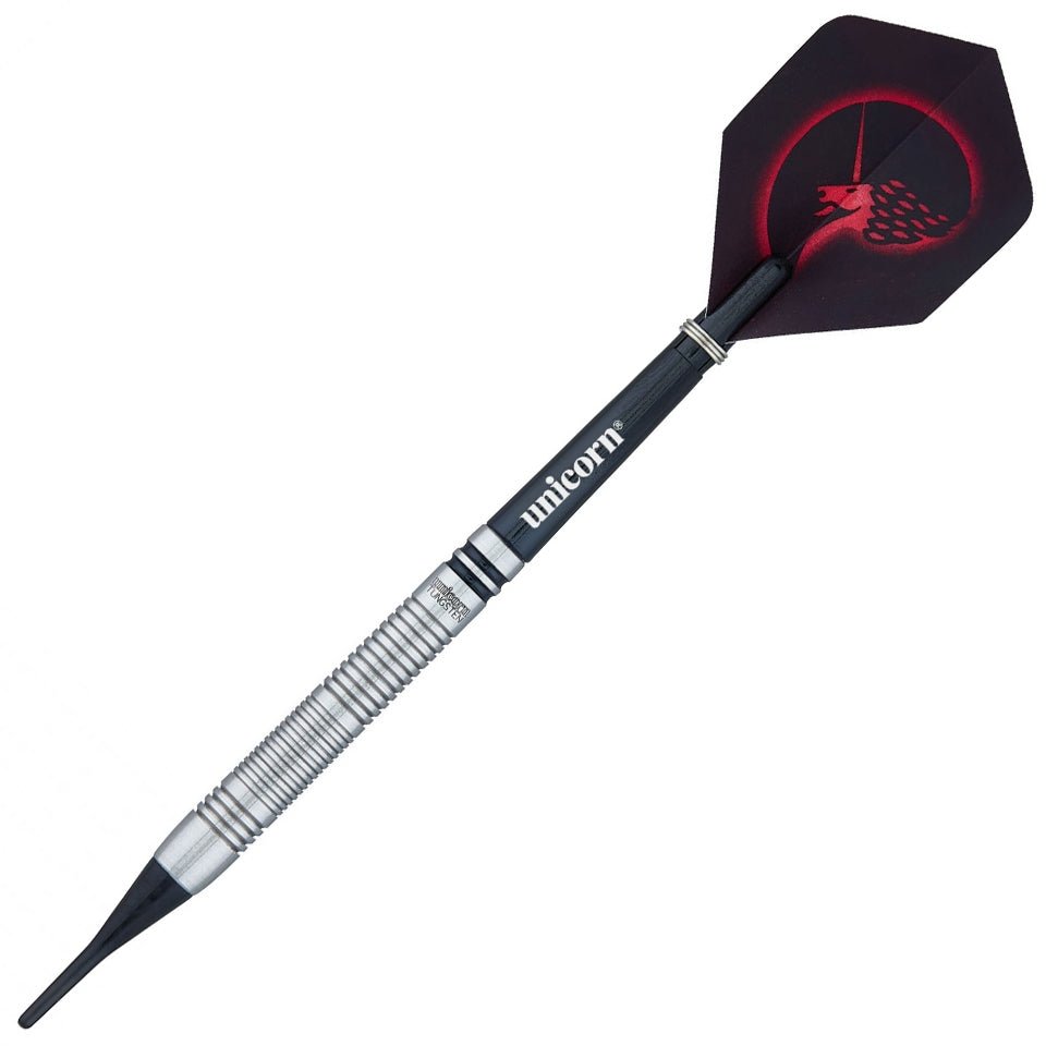 UnicornCoreTungstenStyle3Soft_1.jpg Unicorn Core Tungsten Style 3 Soft Tip Darts - 18gm - Image 1