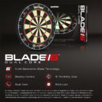 Winmau Blade 6 Dual Core Steel Tip Dartboard - Image 6