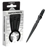 Winmau Grooved Switch Points - Black 40mm - Image 2