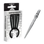 Winmau Grooved Switch Points - Silver Effect 30mm - Image 2
