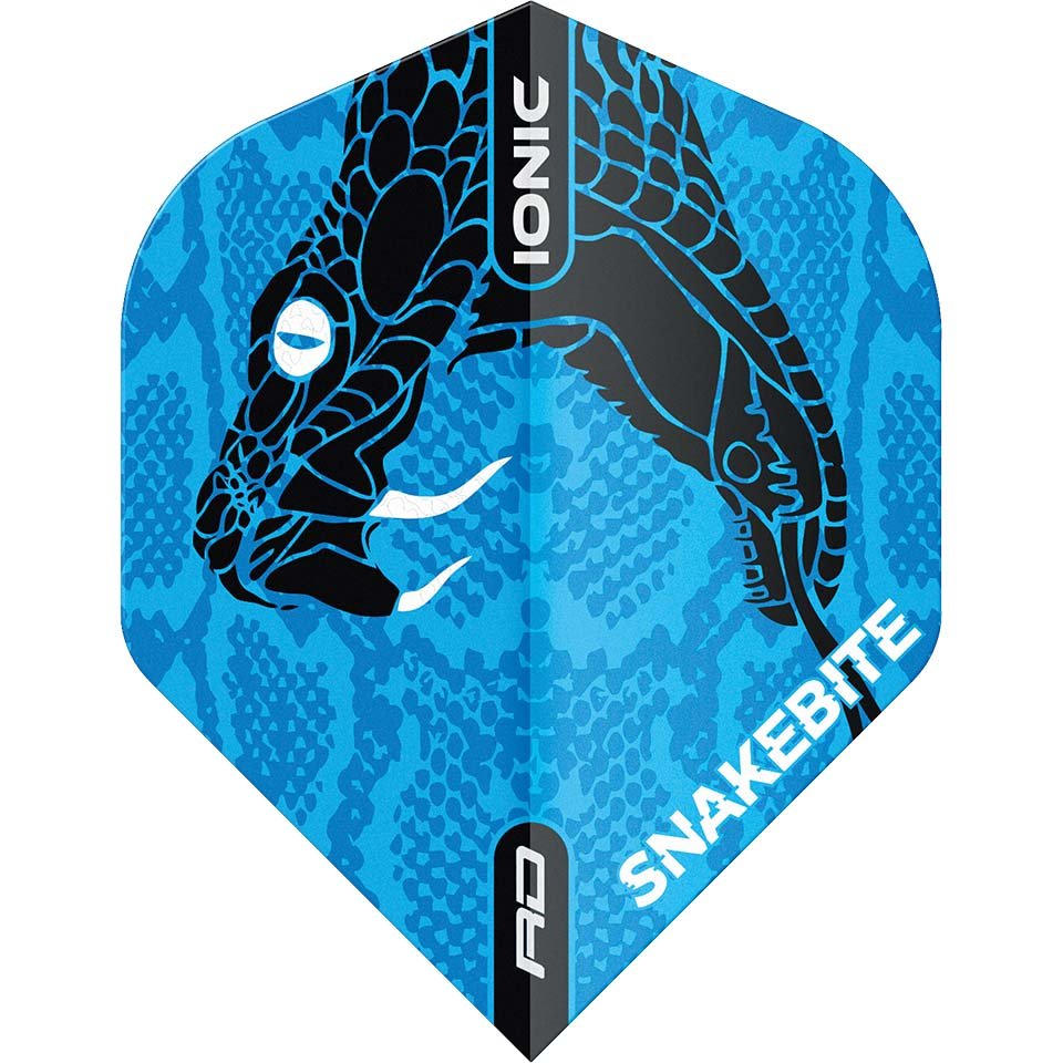 c-2021_79-6569.jpg Red Dragon Ionic Snakebite Dart Flights - Blue Standard - Image 1