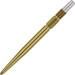 Target Swiss Point Steel Points - Smooth Gold 26mm