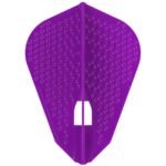 L-Style Pro Dimple Dart Flights - L9 / Fantail Deep Purple