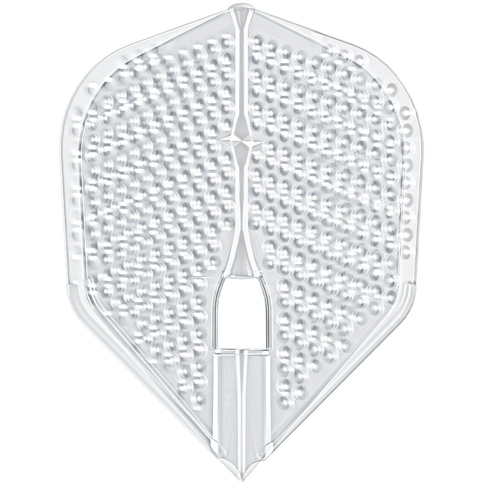 c2020_l-4106.jpg L-Style Pro Dimple Dart Flights - L3 / Shape Clear - Image 1