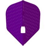 L-Style Pro Dimple Dart Flights - L3 / Shape Purple