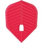 L-Style Pro Dimple Dart Flights - L3 / Shape Red