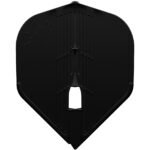 L-style Pro Kami Dart Flights - L1 / Standard Black