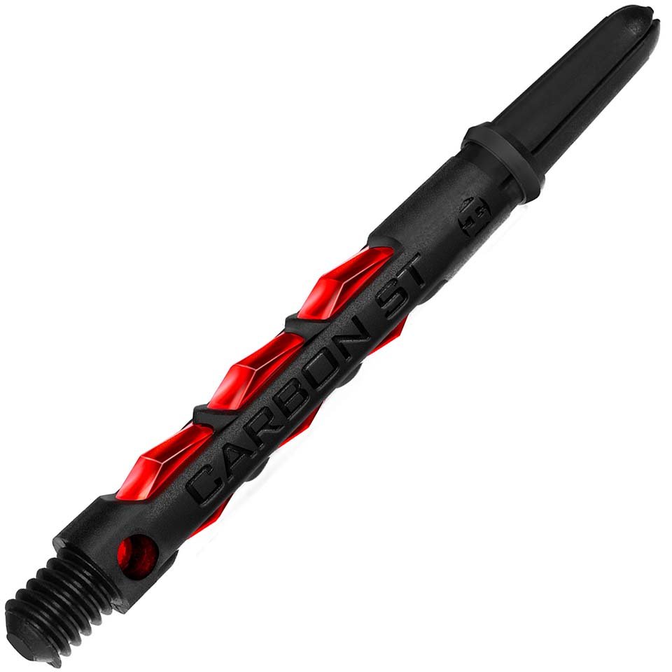 c2021-12-30233.jpg Harrows Carbon ST Dart Shafts - Medium Red - Image 1