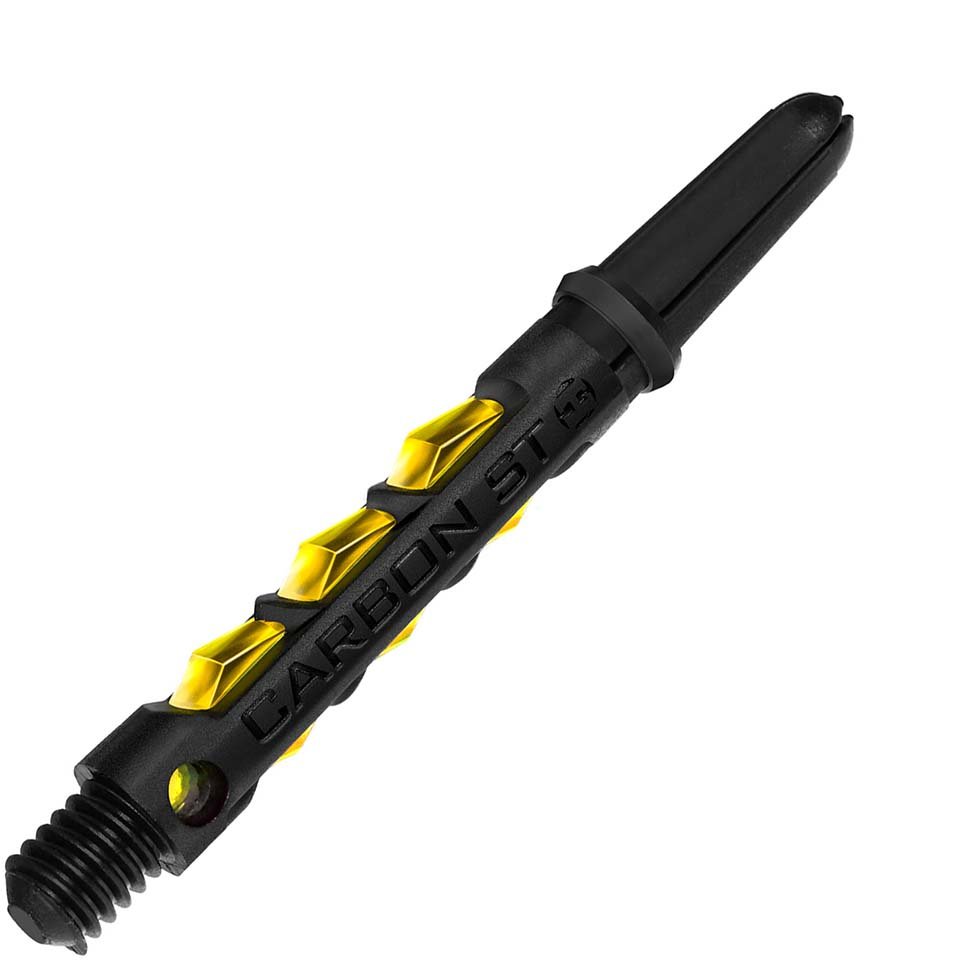 c2021-12-30268.jpg Harrows Carbon ST Dart Shafts - Midi Yellow - Image 1