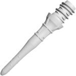 L-Style Lippoint Premium Short Soft Tip Points - White (30 Count)