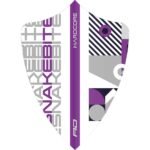 Red Dragon Hardcore Snakebite Stack Dart Flights - Freestyle White