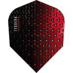 Harrows Tessera Dart Flights - Shape Red