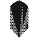 GLD Dimplex Hybrid Dart Flights - Slim Metallic Silver