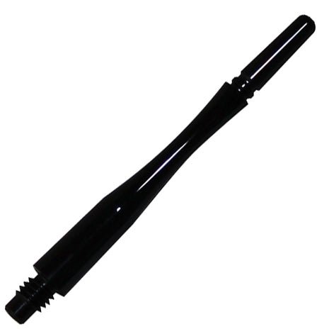 ff-1001-6.jpg Fit Flight Gear Hybrid Locked Dart Shafts - Super Medium #6 (35.0mm) Black - Image 1
