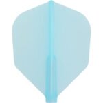 Fit Flight Dart Flights - Shape Light Blue Double Pack
