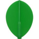 Fit Flight Dart Flights - Teardrop Green Double Pack