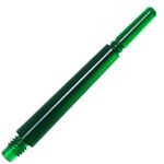 Fit Flight Gear Normal Spinning Dart Shafts - Medium #5 (31.0mm) Green