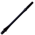 Fit Flight Gear Slim Spinning Dart Shafts - X-Long #8 (42.5mm) Black