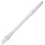 Fit Flight Gear Slim Spinning Dart Shafts - X-Long #8 (42.5mm) White