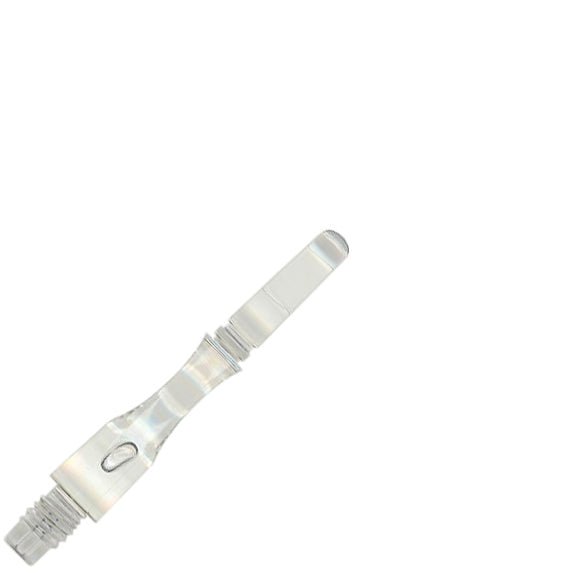 ff-1300-2.jpg Fit Flight Gear Hybrid Spinning Dart Shafts - X-Short #2 (18.0mm) Clear - Image 1