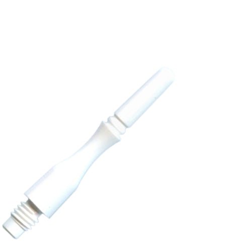 ff-1302-2_a149fed4-485c-4116-9711-ceec54469172.jpg Fit Flight Gear Hybrid Spinning Dart Shafts - Super X-Short #1 (13.0mm) White - Image 1