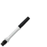 Fit Flight Carbon Slim Locked Dart Shafts - Super X-Short #1 (13.0mm) White